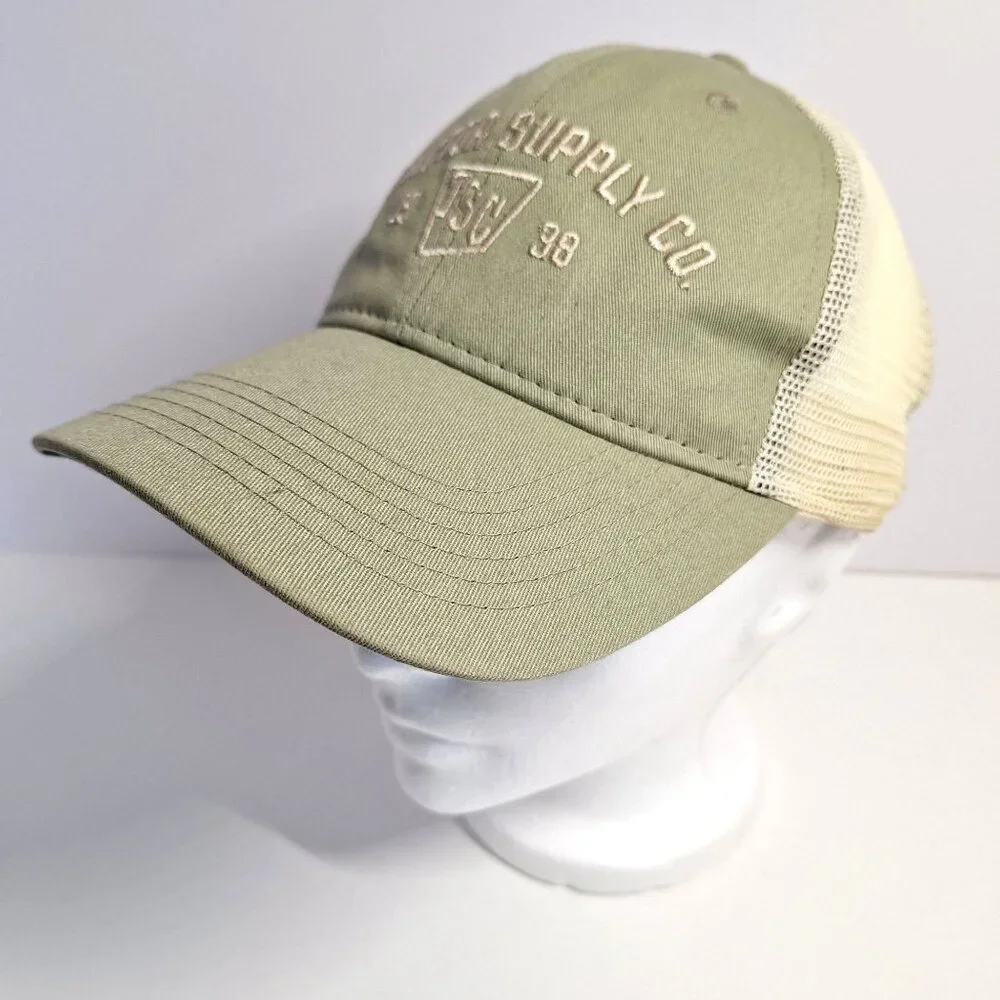 Olive Green Tractor Supply Mesh Trucker Hat Adjustable Snapback Baseball Cap